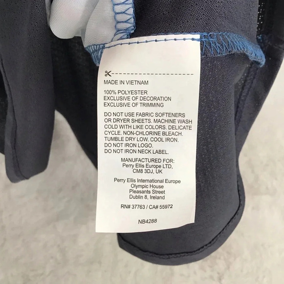 Callaway Women’s Abstract Gradient Print Golf Dress Blue Sea Star NWT Size Med - Picture 9 of 9